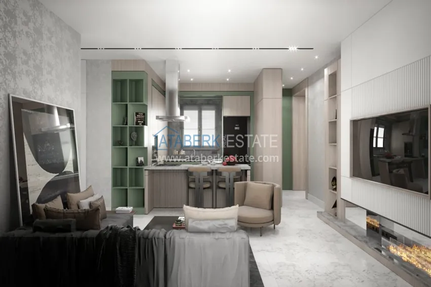 Приобрести Новый проект шикарного жилого комплекса в Анталии от крупного застройщика  3 