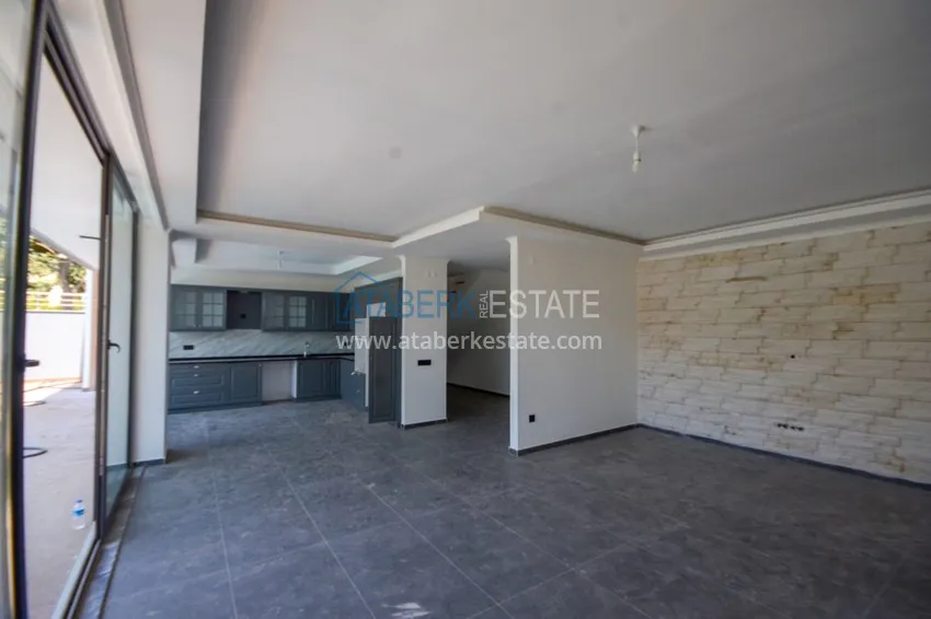 Приобрести Вилла в Алании район Тепе с чистовой отделкой и панорамным видом  1 