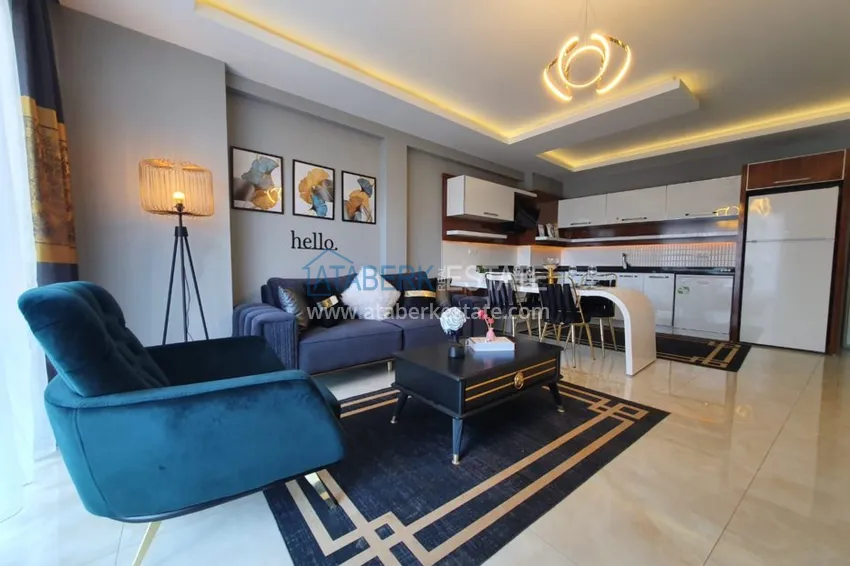 Приобрести Квартира в Махмутларе с мебелью в комфортабельном комплекс  1 