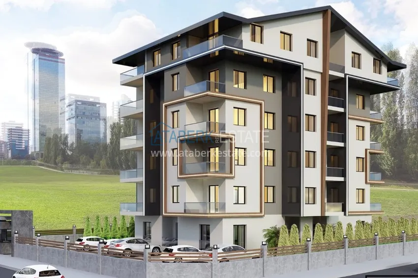 Квартиры в Газипаше от застройщика – новый проект жилого комплекса 2 