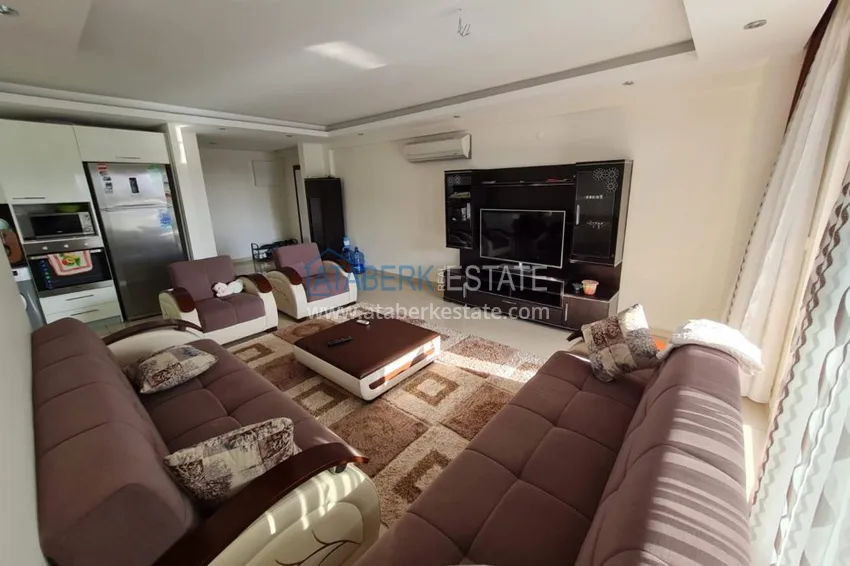 Приобрести Квартира в районе Джикджилли меблированная с видом на море в комплексе класса люкс 2 