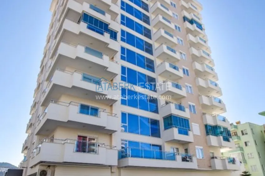 Квартира в Махмутларе с чистовой отделкой, 2 спальни, отдельная кухня  4 