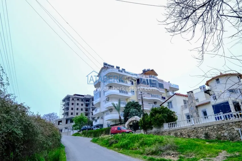 Квартира в Авсалларе трехкомнатная с мебелью, отдельной кухней и видом на горы 1 