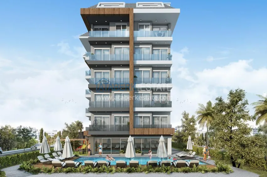 Дуплексы в районе Кестель от застройщика в строящемся комплексе  1 