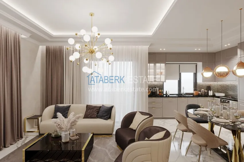 Приобрести Проект нового многоквартирного жилого комплекса в Махмутларе – центр 18 