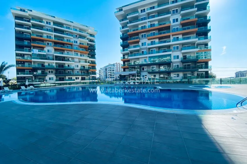 Квартира в Авсалларе просторная, двухкомнатная с чистовой отделкой  2 