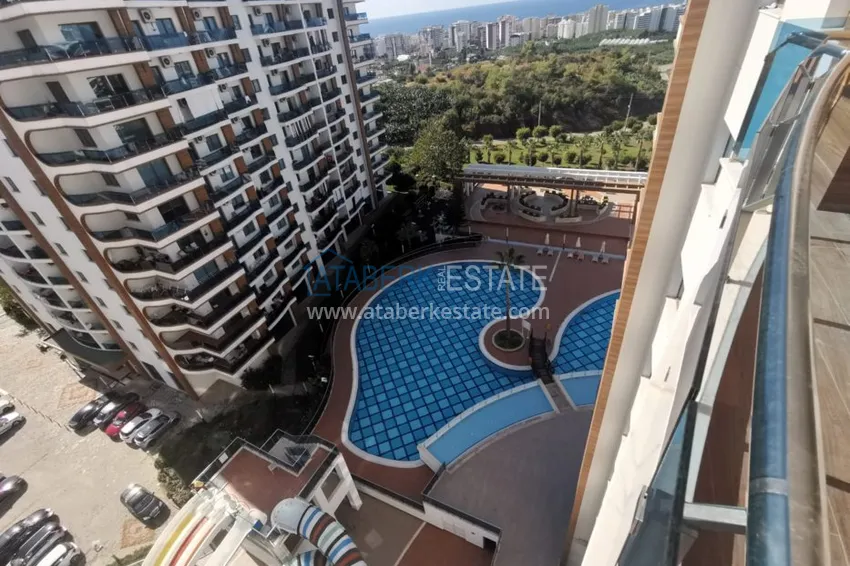 Приобрести Аренда квартиры в Алании, Махмутлар в престижном комплексе с частным пляжем А156  21 