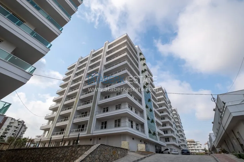 Квартиры в Авсалларе на разных этажах по привлекательной цене 20 