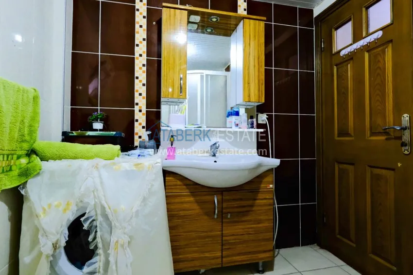 Приобрести Квартира в Авсалларе трехкомнатная с мебелью, отдельной кухней и видом на горы 23 