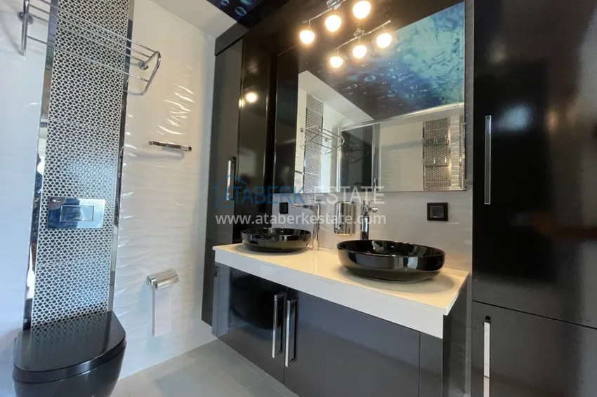 Приобрести Садовый дуплекс в районе Конаклы Алания в элитной резиденции 24 