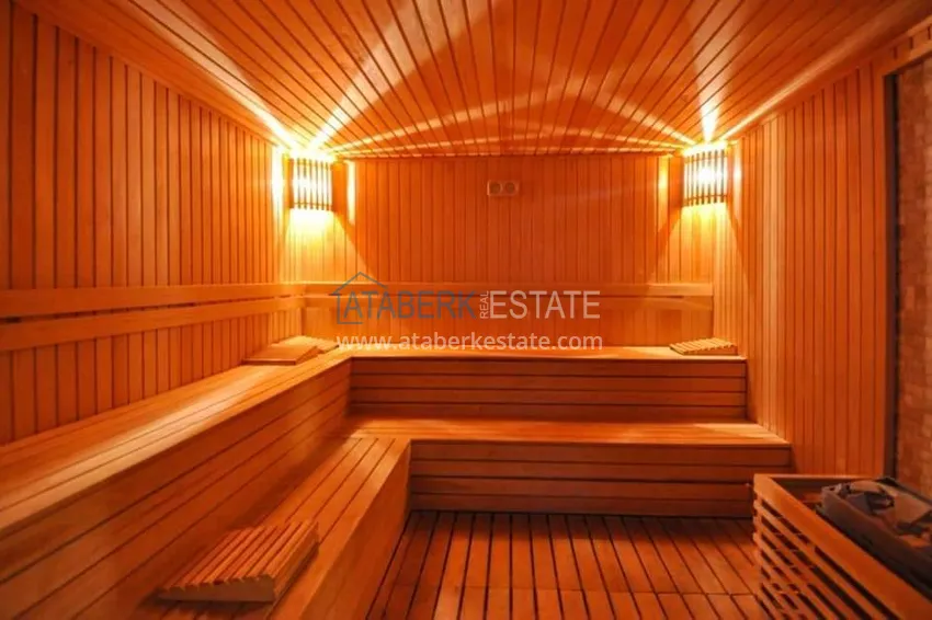 Квартира в Махмутларе с мебелью в комфортабельном комплекс  25 