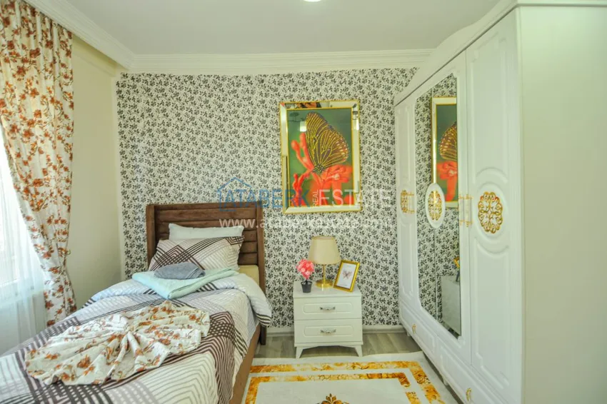 Приобрести Квартира в Махмутларе с мебелью, застекленным балконом  24 