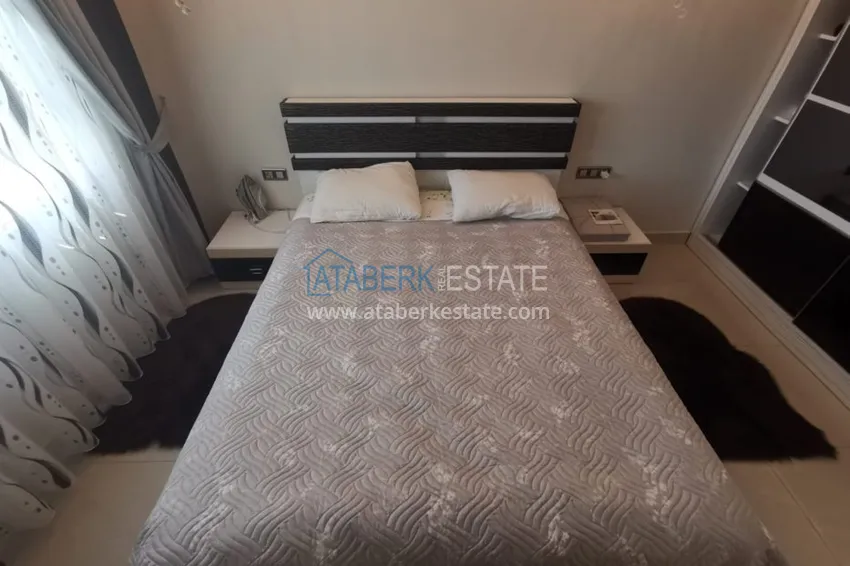 Приобрести Аренда квартиры в Алании, Махмутлар в престижном комплексе с частным пляжем А156  24 