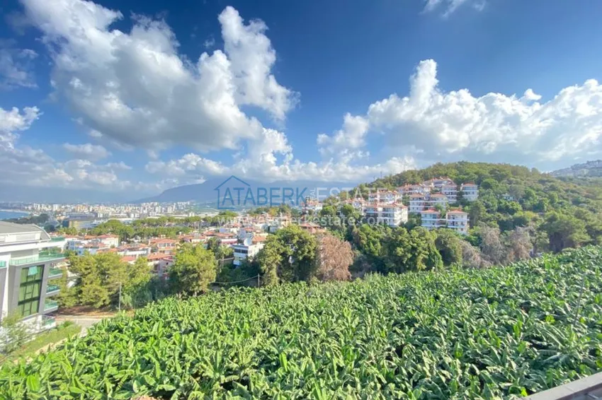 Приобрести Пентхаус в Каргыджаке с мебелью, видом на море и горы в жилом комплексе 25 