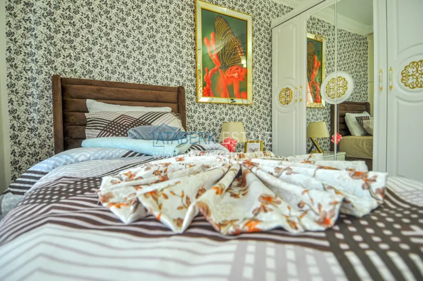 Приобрести Квартира в Махмутларе с мебелью, застекленным балконом  26 