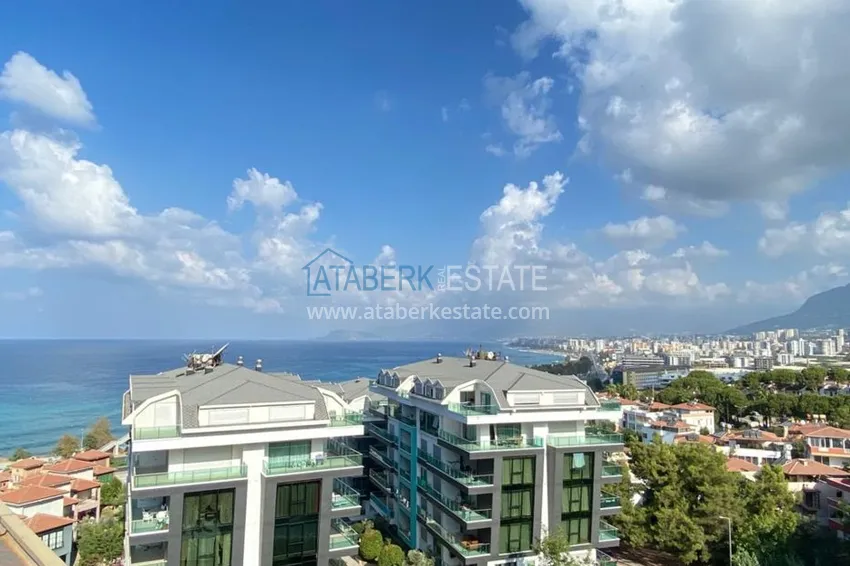 Приобрести Пентхаус в Каргыджаке с мебелью, видом на море и горы в жилом комплексе 26 