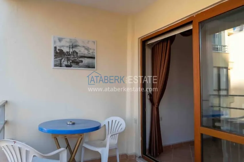 Приобрести Квартира двухкомнатная с мебелью в жилом комплексе в Махмутларе 26 