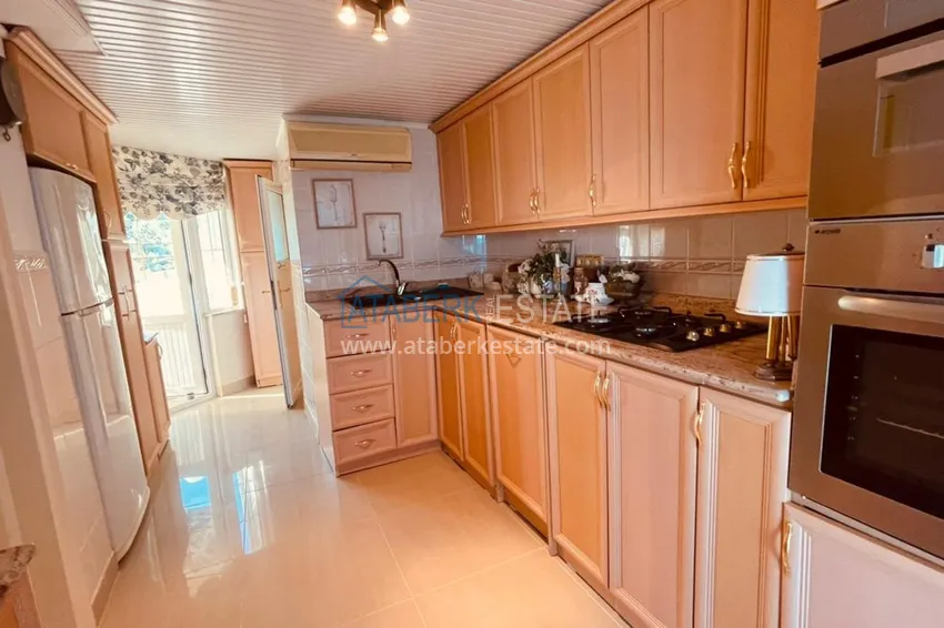 Приобрести Трехуровневая смежная вилла в районе Конаклы – Алания  33 