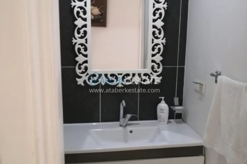 Приобрести Квартира в Алании меблированная с отдельной кухней и видом на историческую крепость  28 