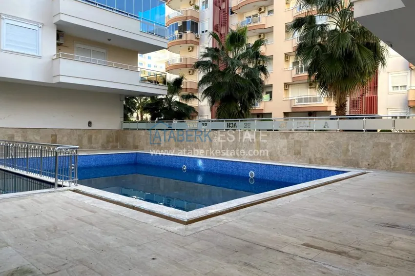 Квартира в Махмутларе двухкомнатная с мебелью в комплексе рядом с морем 4 