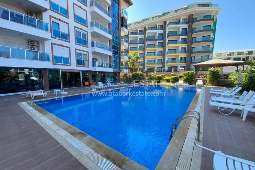 Пентхаус в Каргыджаке с мебелью, видом на море и горы в жилом комплексе 2 