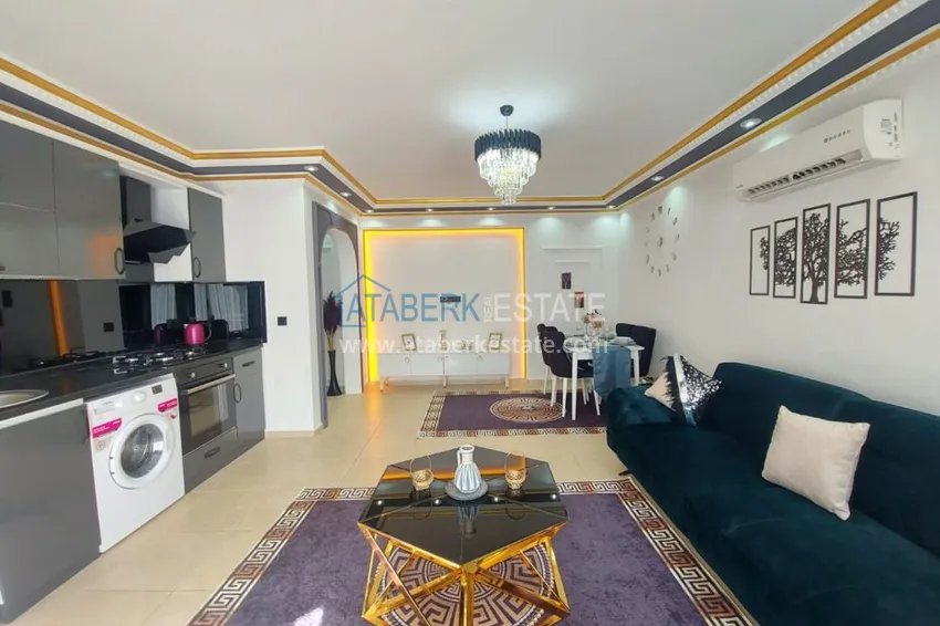 Приобрести Квартира в Махмутларе с мебелью в комплексе на центральной улице 3 