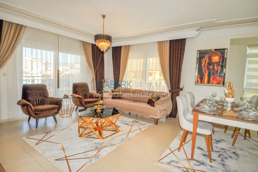 Приобрести Квартира в Махмутларе – трехкомнатная с современным интерьером и видом на море 2 