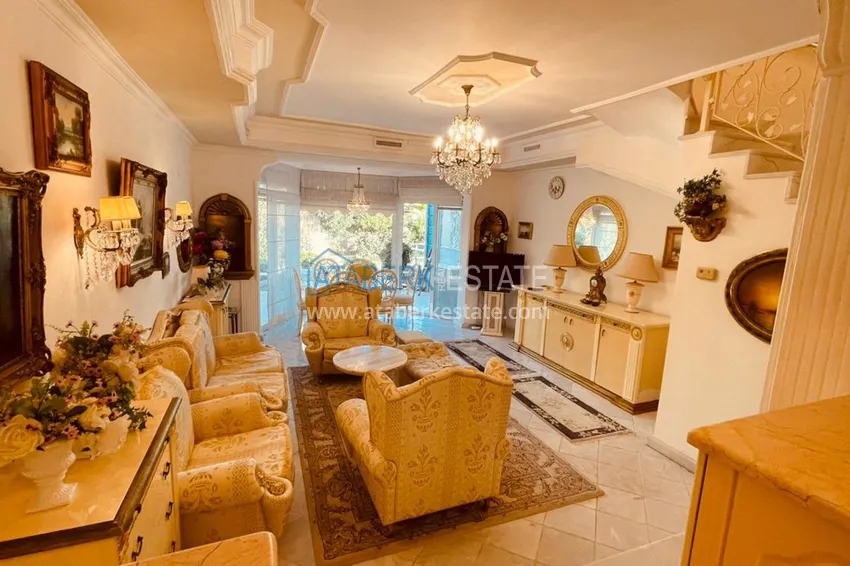 Приобрести Трехуровневая смежная вилла в районе Конаклы – Алания  3 