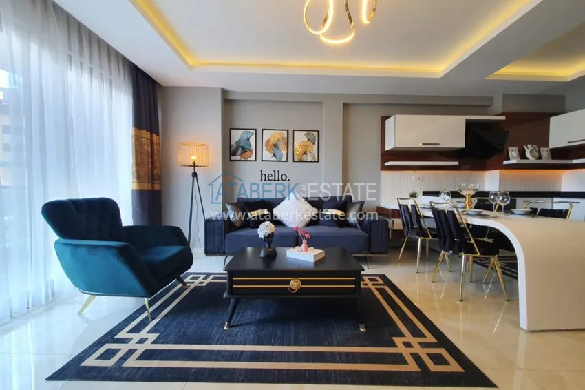 Приобрести Квартира в Махмутларе с мебелью в комфортабельном комплекс  2 