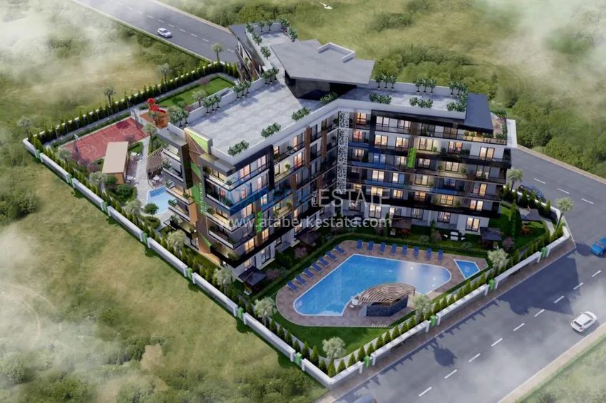 Новый проект шикарного жилого комплекса в Анталии от крупного застройщика  2 