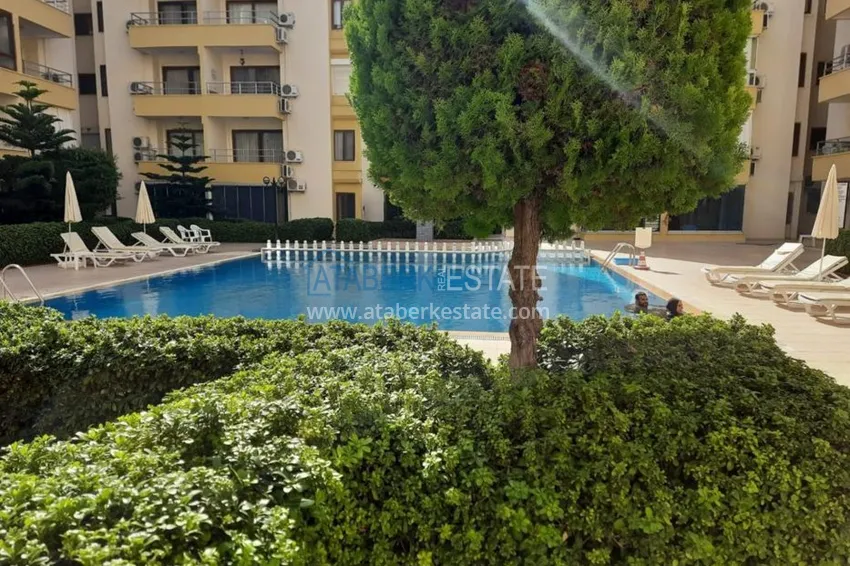 Квартира в Махмутларе, двухкомнатная с мебелью в жилом комплексе 2 