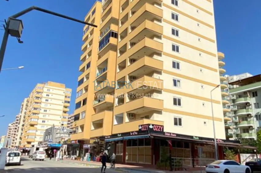 Аренда квартиры в Махмутларе – Алания, двухкомнатная с видом на море  5 