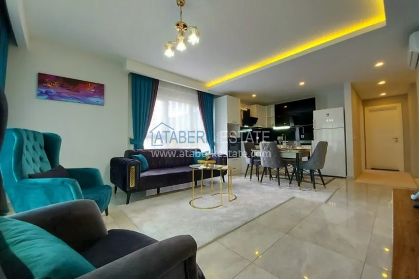 Приобрести Квартира меблированная в молодом современном комплексе,Алания, Махмутлар 2 