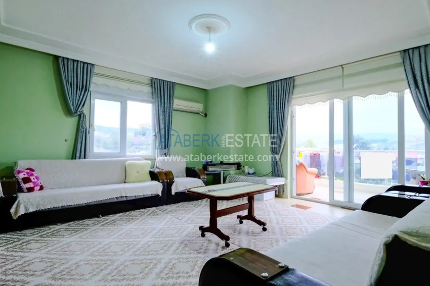 Приобрести Квартира в Авсалларе трехкомнатная с мебелью, отдельной кухней и видом на горы 2 