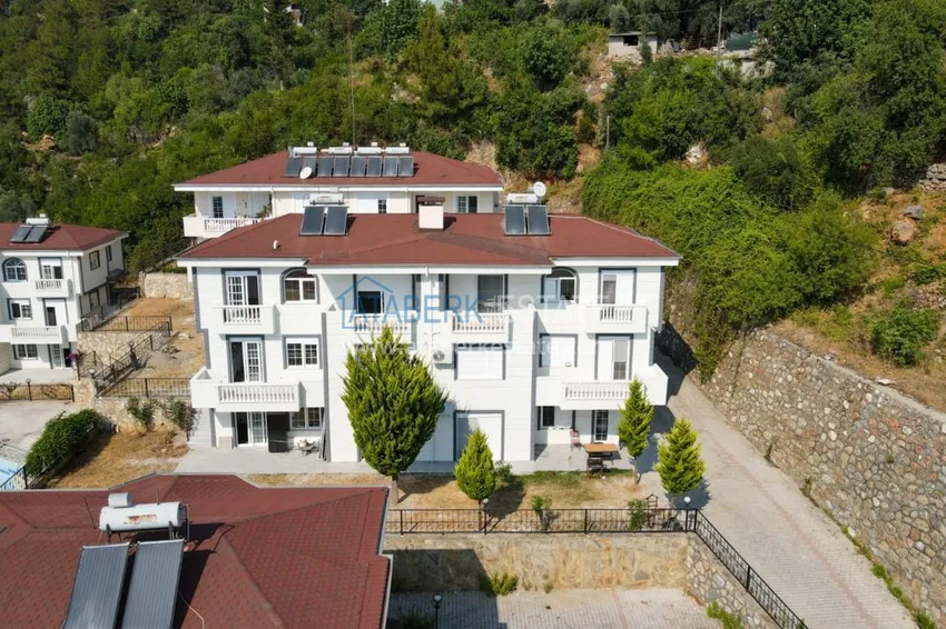 Вилла в горах - Алания район Бекташ с исключительным панорамным видом  2 