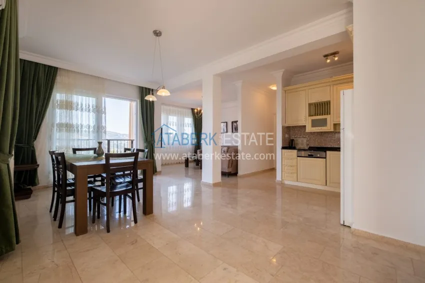 Приобрести Квартира в Махмутларе меблированная 3 спальни открытый панорамный вид  2 