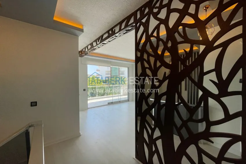 Приобрести Садовый дуплекс в районе Конаклы Алания в элитной резиденции 4 