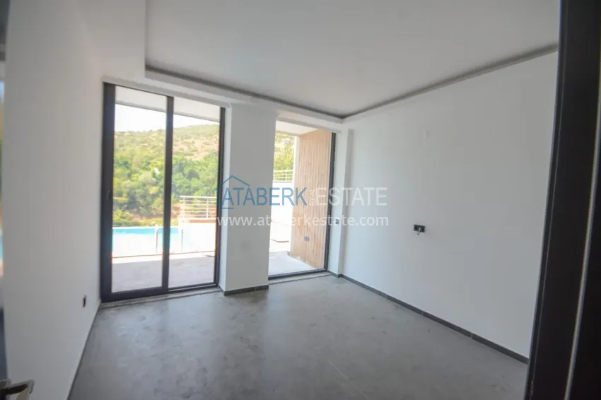 Приобрести Вилла в Алании район Тепе с чистовой отделкой и панорамным видом  3 