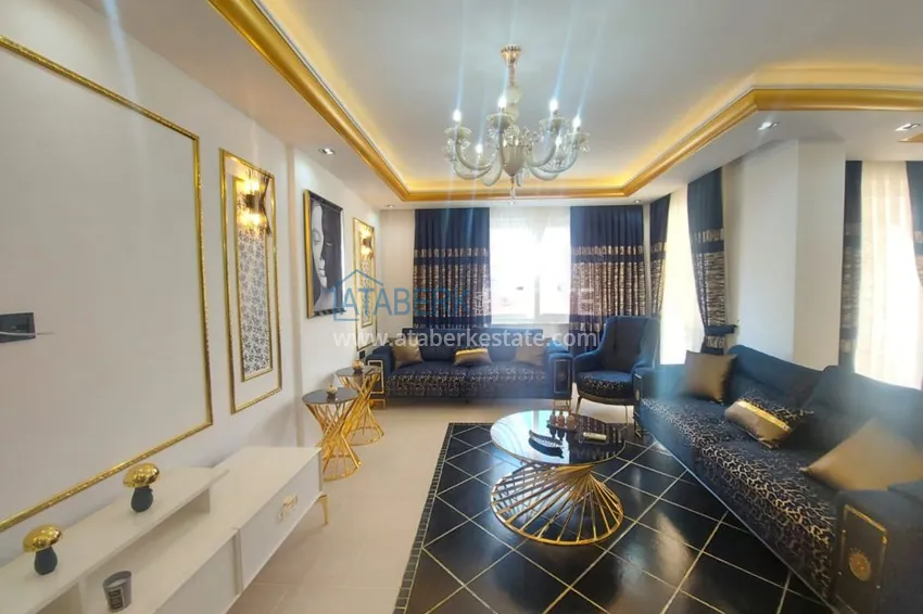 Приобрести Квартира в Махмутларе с новой мебелью – первая береговая  3 