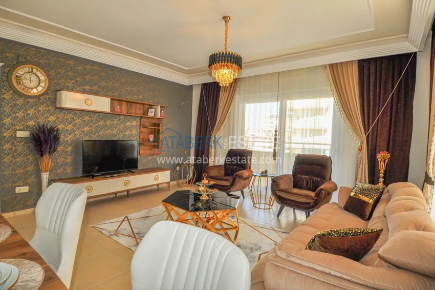 Приобрести Квартира в Махмутларе – трехкомнатная с современным интерьером и видом на море 3 