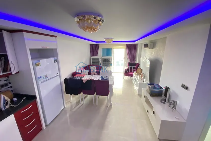 Приобрести Пентхаус в Каргыджаке с мебелью, видом на море и горы в жилом комплексе 4 