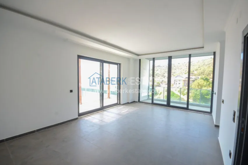 Приобрести Вилла в Алании район Тепе с чистовой отделкой и панорамным видом  4 