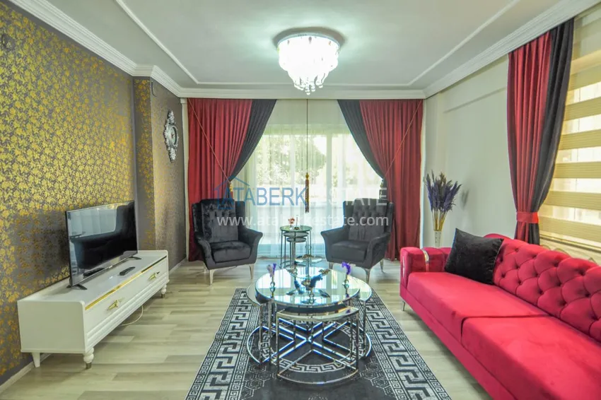 Приобрести Квартира в Махмутларе с мебелью, застекленным балконом  3 