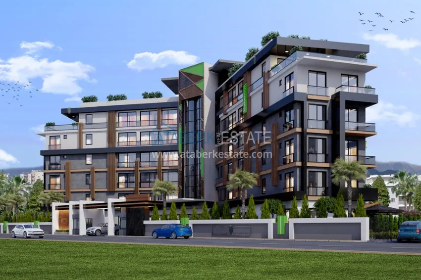 Новый проект шикарного жилого комплекса в Анталии от крупного застройщика  3 