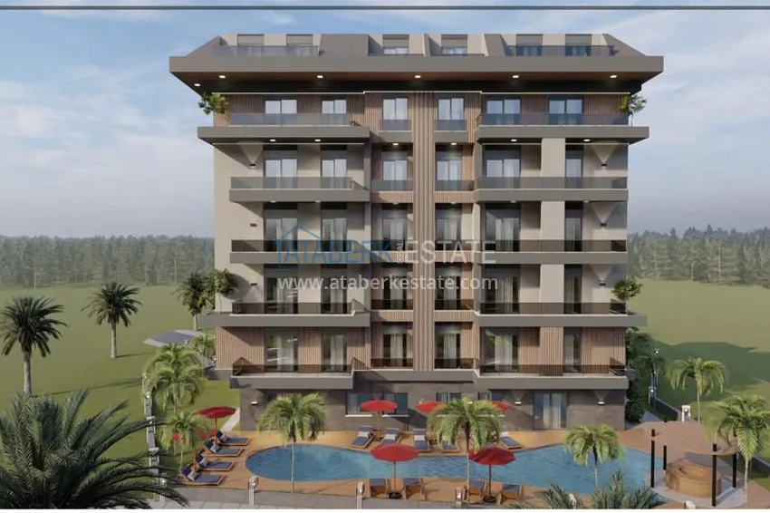 Квартиры в Джикджилли от инвестора в строящемся комплексе  3 