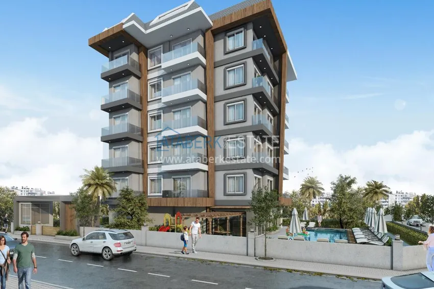 Дуплексы в районе Кестель от застройщика в строящемся комплексе  2 