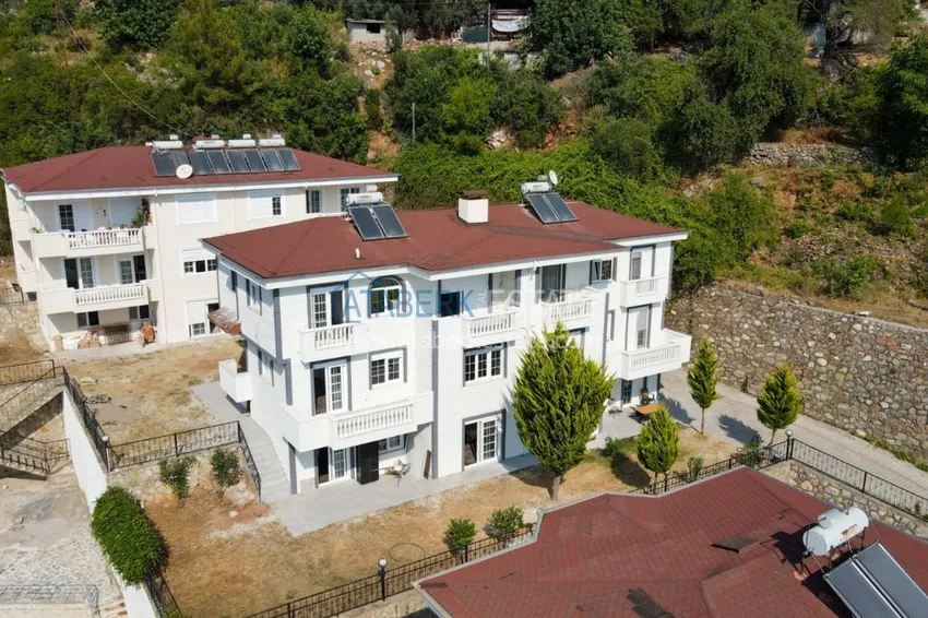 Вилла в горах - Алания район Бекташ с исключительным панорамным видом  3 