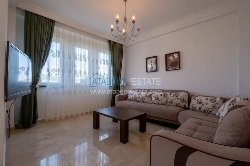 Приобрести Квартира в Махмутларе меблированная 3 спальни открытый панорамный вид  3 