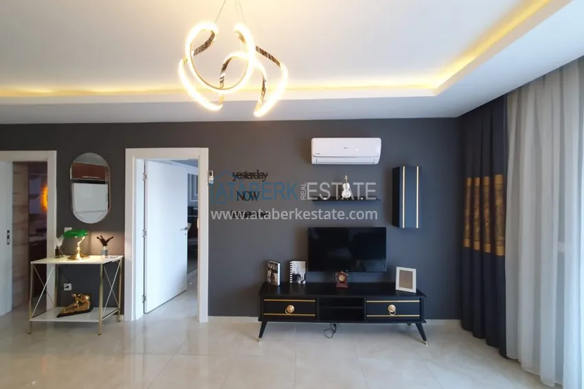 Приобрести Квартира в Махмутларе с мебелью в комфортабельном комплекс  4 