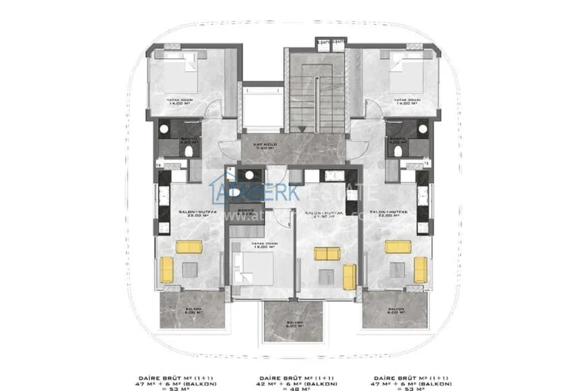 Купить дешево Новый проект в районе Кестель – 1 береговая линия, выгодная ценовая политика 1 
